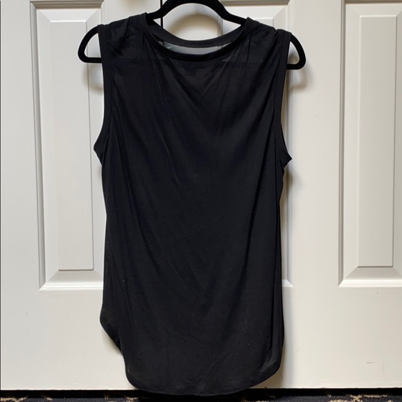 Printed silk and jersey top - Picture 2 of 2